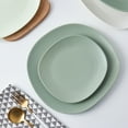 thumbnail image 5 of Stone + Lain Delilah Porcelain Collection Dish Set, 6 Salad Plates Service for 6, Honeydew, 5 of 6