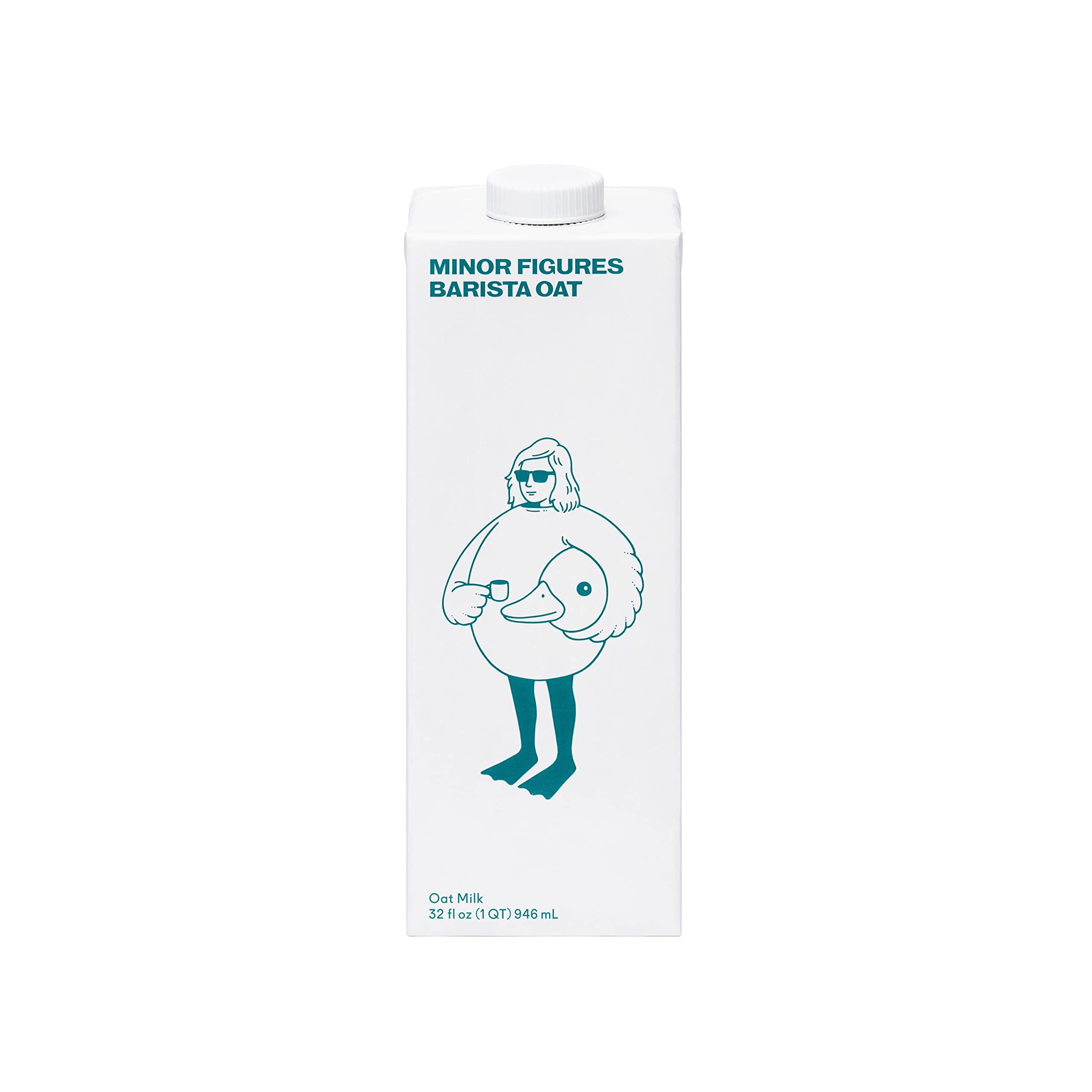 Minor Figures Barista Oat Milk, Vegan, Case of 6, 32 fl oz