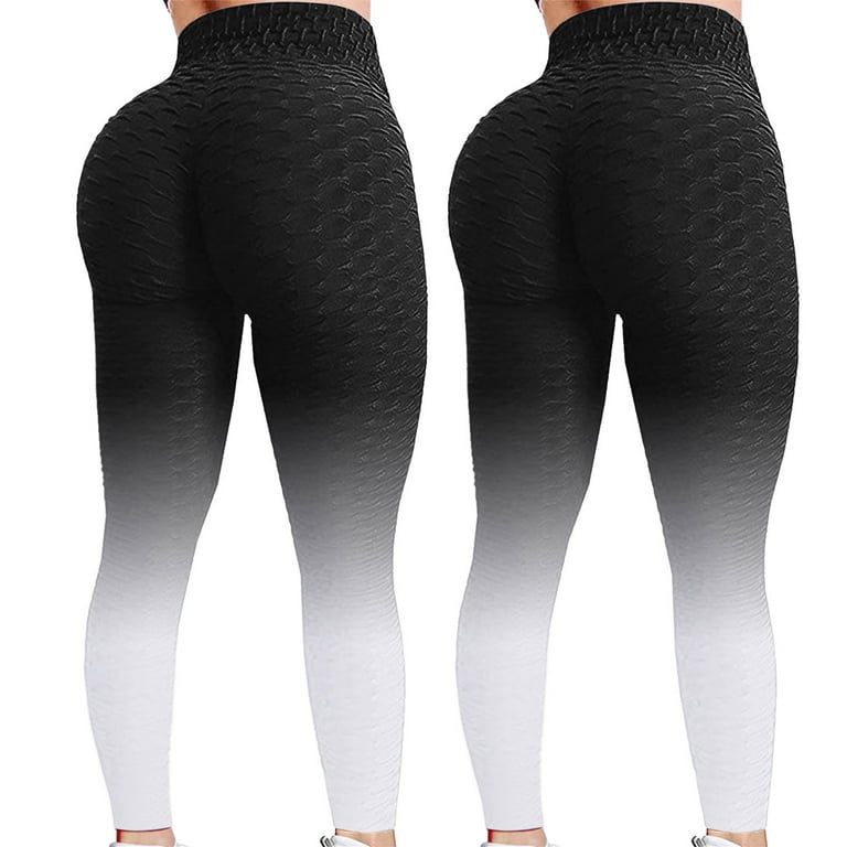 Baocc Yoga Pants Lifting 2Pc Running Yoga Exercise High Women's