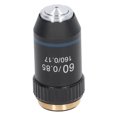 thumbnail image 3 of Achromatic Objective, Brass High Light Transmittance Automatic Rebound 60X High Power  Microscope Lens For Biology Laboratory Interface 20.2mm, 3 of 8