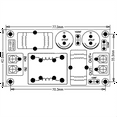 thumbnail image 3 of 20A DC LC Filter Electromagnetic Interference Filter Emc Fcc High Frequency Power Filtering for 12V 24V 48V Car, 3 of 6