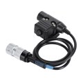 thumbnail image 2 of Conector De Auriculares De Radio, Abrazadera Fuerte Adaptador De Auriculares De Radio Fácil De Instalar Reemplazo Push To Talk Para PRC 148, 2 of 7
