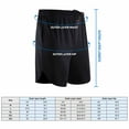 thumbnail image 3 of Pantalones Cortos Hombre Sport Pantalones cortos de entrenamiento 2 en 1 para hombre Bolsillos de se Abanopi Pantalones Cortos Hombre Sport, 3 of 4
