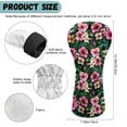 thumbnail image 6 of Yuyamidu Hibiscus Golf Club Head Covers Tropical Frangipani Driver Headcover Fairway Wood Head Cover Hybrid Headcover, PU Leather Golf Head Covers, 6 of 7