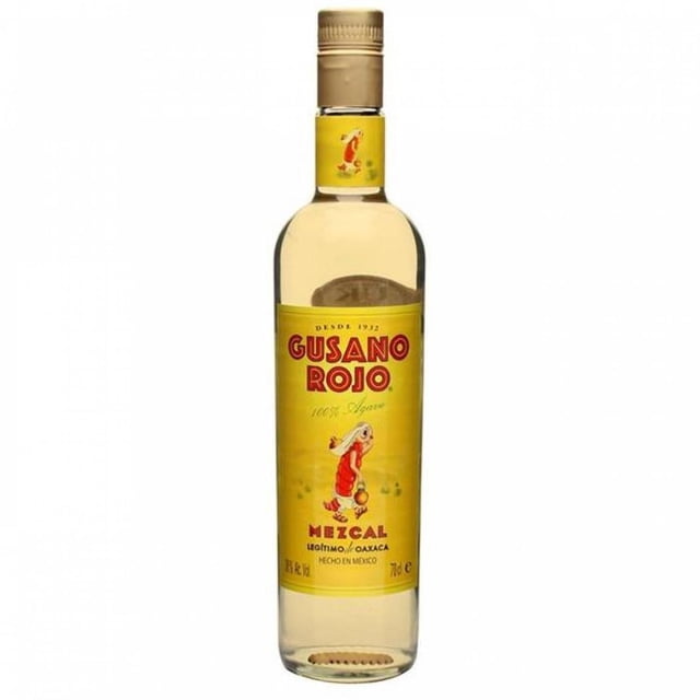 Paquete de 3 Mezcal Gusano Rojo C/5 Variado 50 ml Gusano Rojo Paquete de 3