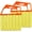 Orange, variant on 2 Pcs Blinds Cleaner Duster Tool 7 Finger Microfiber Washable Blind Cleaner Mini Window Dusters for Cleaning Dust Remova for Window Air Conditioner Vent Fans Venetian Shades Wood Blinds Dust Dirt