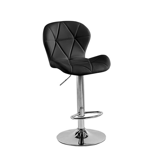 Bancos para barra HOMEASY con respaldo alto COLOR negro