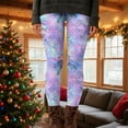 thumbnail image 4 of Roncen Roncen Women's Christmas Printed Yoga Leggings - Stretchy High-Waisted Casual Pants for Holiday & Workout, 4 of 6