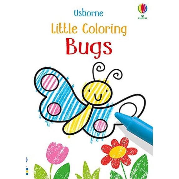 Pre-Owned Usborne Little Coloring Bugs, 9780794550035, 0794550037, Paperback,
