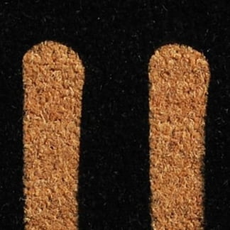 Calloway Mills Script Hello Outdoor Coir Doormat, 24" x 36"