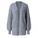 thumbnail image 3 of Puntoco Chaqueta De Mujer Cárdigan con Capucha para Mujer Chaqueta De Suéter De Punto Grueso Abrigo Grande Liquidación De Navidad Puntoco Puntoco-2501, 3 of 7
