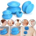 thumbnail image 3 of Pack Of 4 Chinese Acupuncture Rubber Cupping Vacuum Massage Cellulite Therapy, 3 of 5
