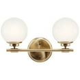 thumbnail image 2 of 55171CPZ Kichler Lighting Benno - 10W 2 LED Bath Vanity In Industrial Style-8.75 Inches Tall and 14.75 Inches Wide-Champagne Bronze Finish, 2 of 6