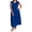 Navy, variant on Women's Shadowline 32737X Plus Silhouette 53 Inch Gown (Black 2X)
