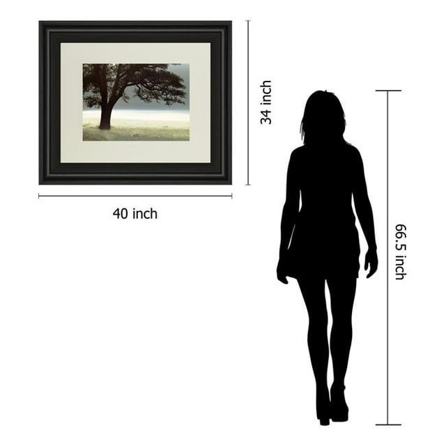 Classy Art DM5338 34 x 40 in. Enlighten Me by Assaf Frank Framed Print Wall Art