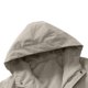 thumbnail image 5 of pstuiky camisas de manga larga para hombre, Chaqueta informal de hombre de color liso con capucha, manga larga y bolsillo con cremallera, estilo stormtrooper camisetas de hombre l, 5 of 9