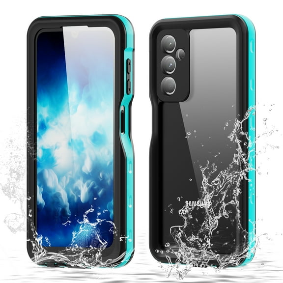 Dteck for Samsung Galaxy A24 Waterproof Case, Galaxy A25 5G Case IP68 Underwate Full Body Shockproof Dropproof Protective Case for Samsung Galaxy A24 4G/A25 5G,Blue