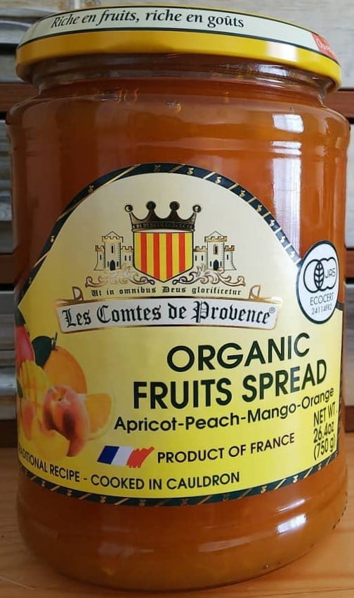 Les Comtes De Provence 26.4 oz Organic Fruits Spread