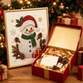 thumbnail image 4 of Christmas Pearl Art DIY Kit, Cute 3D Diamond Painting Crafts for Adults, DIY Fall Home Decor Wall Art, Beginner DIY Seasonal Party Gift, 4 of 5