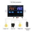 thumbnail image 5 of Dual Digital Temperature Humidity Controller Module Thermostat Humidistat Switch, 5 of 15
