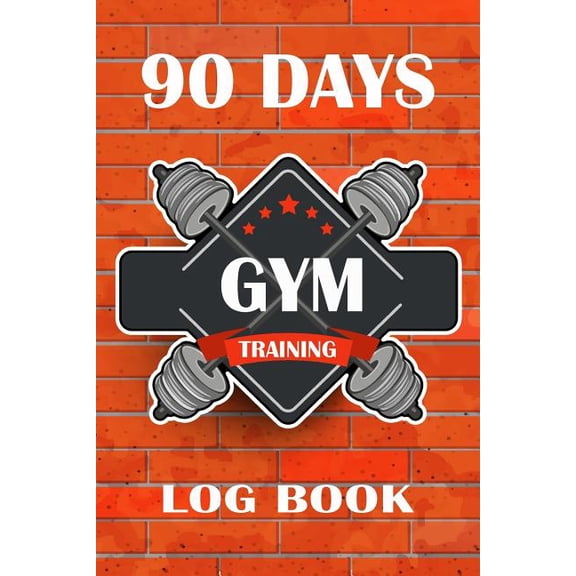 Workout and Progress Tracker Notebook: 90 Days Gym Training Log Book: Retro Style Fitness Journal Workout and Progress Tracker Notebook Exercise Workout Cardio Log Diary Size 6x9 Inches (Paperback)