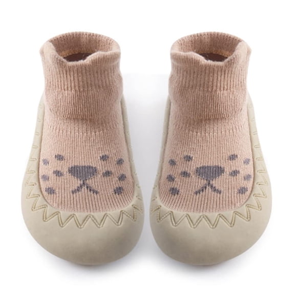 Calcetines para bebés Exegawe Cartoon con suela de goma suave antideslizante