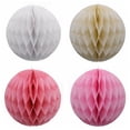 thumbnail image 4 of 5pcs/lot 10/15cm Decorative Paper Honeycomb Ball Pastel Flower Wedding Kid Birthday Party Decoration Baby Shower Supplies8Z, 4 of 5