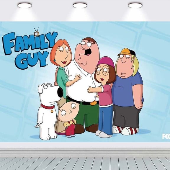 Family Guy Party Supplies Taspestry Poster Banner Backdrop Background Wall Decor