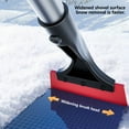 thumbnail image 5 of Tgbvmt Oxford Snow Shovel for Cars, Telescopic Ice Scraper and Snow Removal Tool, Durable and Comfortable Grip for Winter Weather, Ideal for Deicing Windshields, Car Roofs, and More, 5 of 9