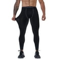 thumbnail image 6 of Anyfit Wear 2 Packs Men's Compression Pants Tights Leggings Sports Base Layer Running Athletic Workout Activewear, 6 of 9