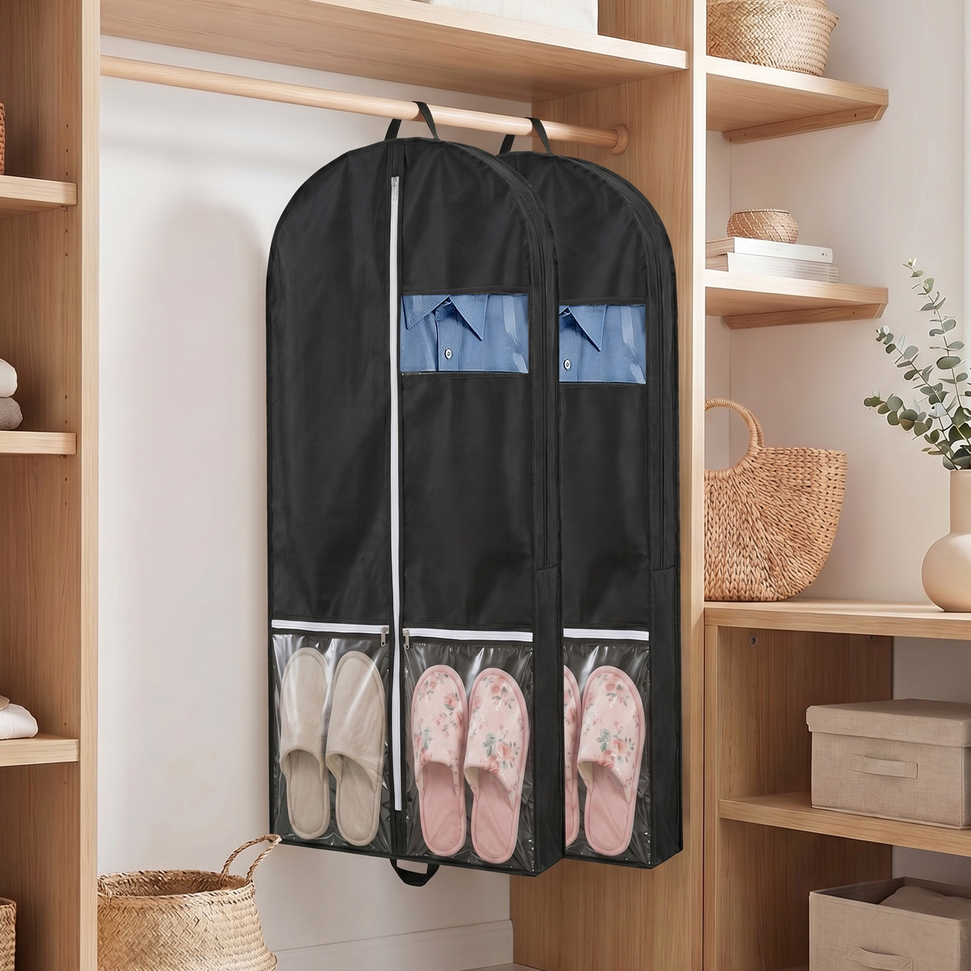 INCTUO 50-Inch Garment Bag for Travel photo 3