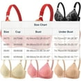 thumbnail image 3 of Ashirexll Bras for Women No Underwire, Push Up Bra, Nylon Bra Comfortable Gathered Support Everyday, 3 of 3