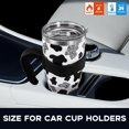 thumbnail image 2 of Cute 40 Oz Tumbler with Handle and Straw, Cow Print Large Big Stainless Steel Vacuum Insulated Tumbler Iced Coffee Cup Water Bottle Travel Mug, Cow Print Stuff Gifts decor Accessories, Black White, 2 of 6