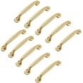thumbnail image 1 of Lunfar 10 Pcs Poignée de Placard Dorée 96mm-Poignée de Meuble Poignées de Porte de Placard de Cuisine, 1 of 5