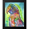 thumbnail image 2 of Dean Russo Collection 12x14 Black Modern Framed Museum Art Print Titled - Macaw, 2 of 5