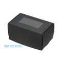 thumbnail image 5 of Uxcell 3.9"x2.4"x2" Paper Soap Box with Window, 40 Pack Soap Boxes Rectangle Presents Packaging Boxes, Black, 5 of 6