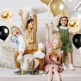 thumbnail image 4 of GIRACOA Pack of 80 pcs Black Balloons and Confetti Balloons, Gold Balloon, Silver Balloon, Birthday Balloons, Wedding Balloon, Baptism Balloon, as Birthday Wedding Baby Party Decoration, 4 of 4