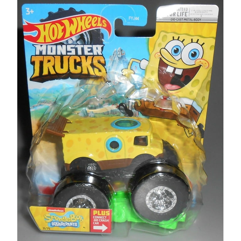 Hot Wheels Monster Trucks Bob Sponge 1:64 - Mattel GBT38