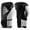 BLACK/WHITE, variant on Adidas Boxing Gloves - Hybrid 150 - Kick Boxing and Punching Gloves - for Men & Women - Black/White, 10oz