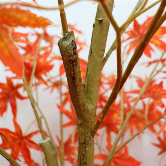 Kojooin Autumn Maple Tree, Artificial Maple Treesin Red Leaves, Home Decoration Plants for Thanksgiving, Fall Festival Party