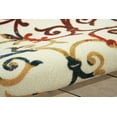 thumbnail image 5 of Nourison Home & Garden Indoor/Outdoor Multicolor 5'3" x 7'5" Area Rug, (5x7), 5 of 6