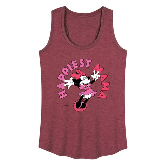 Mickey & Friends - Happiest Mama - Women's Racerback Tank Top
