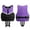 Purple Black, variant on Kids Swim Vest Life Jacket Youth,Adjustable Flotation Buoyancy Swimsuit Trainer Vests,Swimming Aid Jacket for Boys Girls,Fit for 50-125 lbs