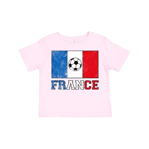 Inktastic French Soccer Boys or Girls Toddler T-Shirt