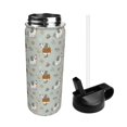thumbnail image 2 of Logiee Little Puppies Print 18oz Sports Insulated Kettle With Straw,Insulated Water Bottle For Running Hiking Cycling Climbing,Man Womans Insulated Water Bottle, 2 of 8