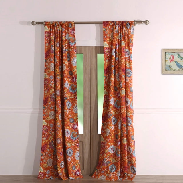 Cortina Greenland Home Astoria Semitranslúcida Forrada 160x107 cm Juego