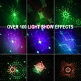 thumbnail image 3 of Luces de fiesta Qajok DJ Laser RGB LED Disco con mando a distancia, 3 of 6