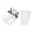 thumbnail image 2 of Flowersfor Chair,Chair Back Flower Simple Artificial Flowers Wedding Aisle Decorations Seamless Integration, 2 of 12