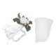 thumbnail image 3 of Decoraciones para pasillos de bodas, flores para respaldo de silla, flores artificiales simples, flores artificiales con cintas, características de vanguardia, 3 of 8