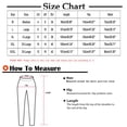 thumbnail image 3 of MIUOWANP Men's Pants Jeans Men Fleece Fashion Thick Design Solid Casual Elastic Waist Pocket Cargo Pants XXL Black, 3 of 5